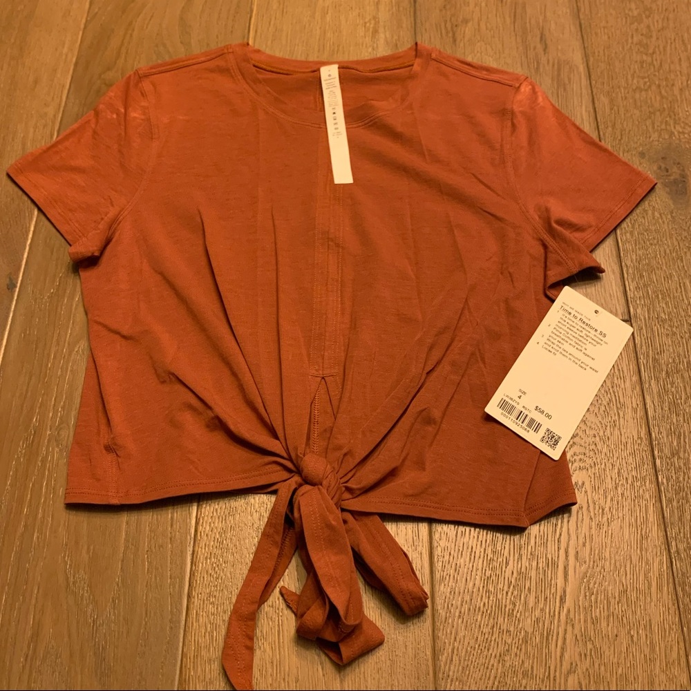 Rustic clay time to restore short sleeve size 4